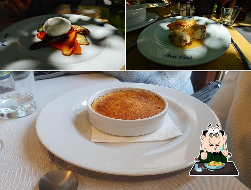 Creme brulee al Osteria del Boccondivino