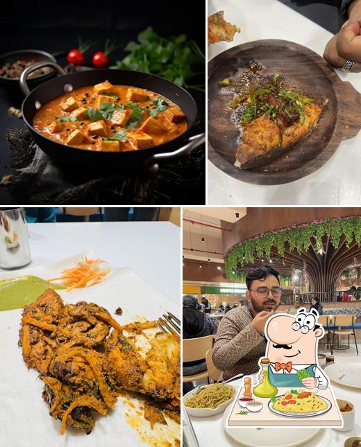 Food at ANNAKOOT RESTAURANT VRINDAVAN