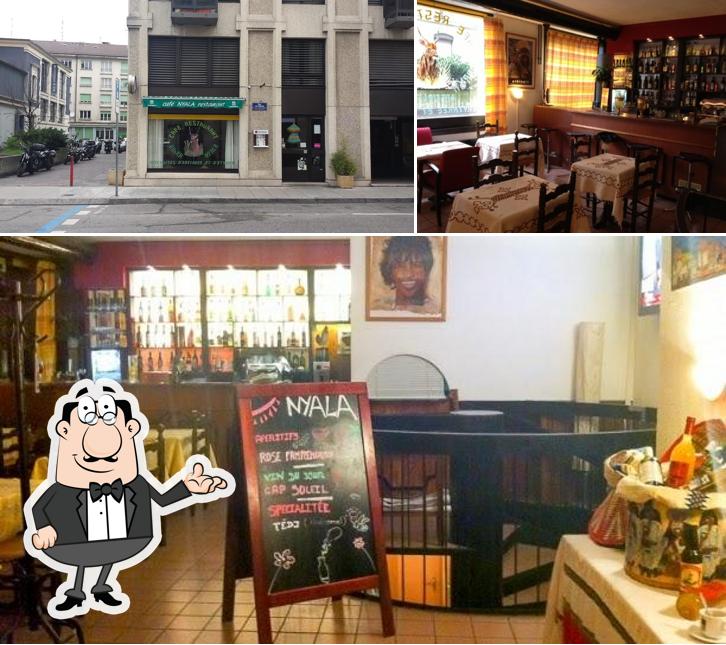 Gli interni di Restaurant Nyala Barka