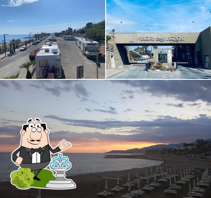 Gli esterni di Beach Club