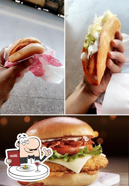 Pulled pork sandwich at Burger King