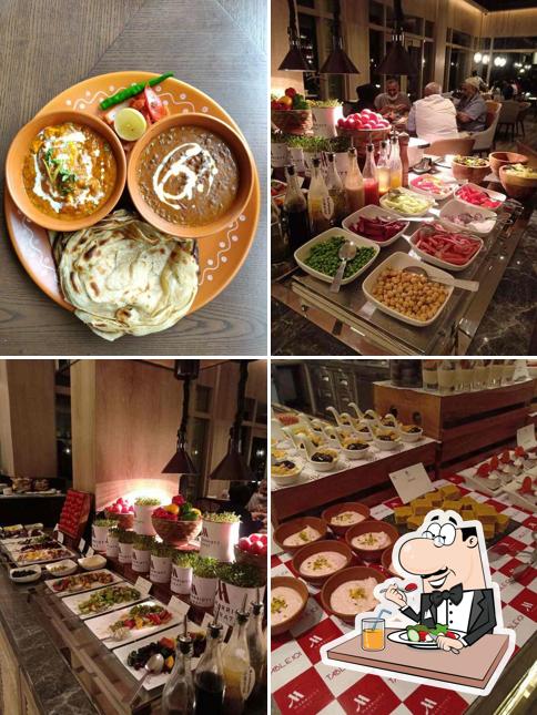 Food at Table 101 - Surat Marriott Hotel