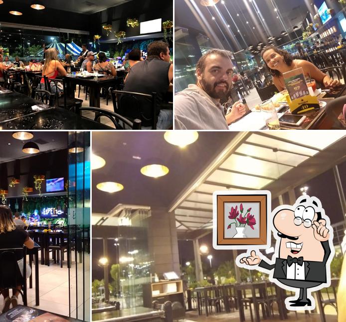 O interior do Espetto Carioca