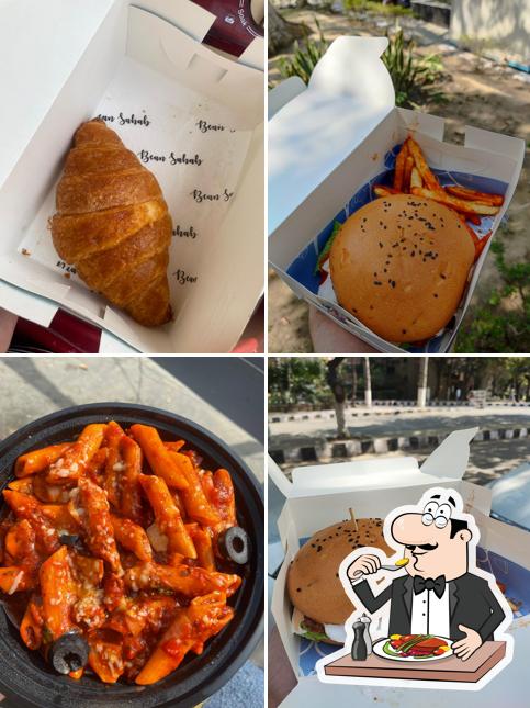 Food at Bean Sahab Coffee
