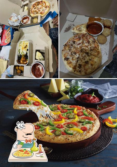 Food at Domino's Pizza