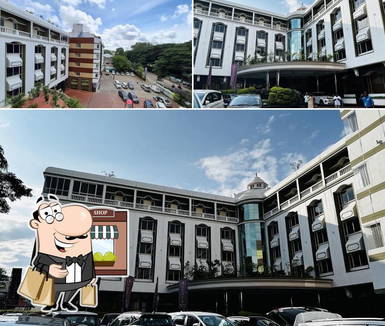 The exterior of Hotel Sandesh The Prince