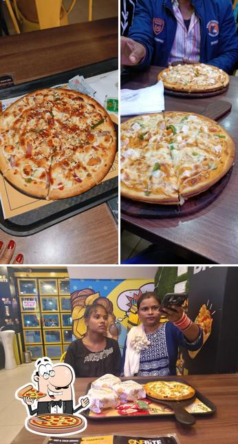 Try out different types of pizza