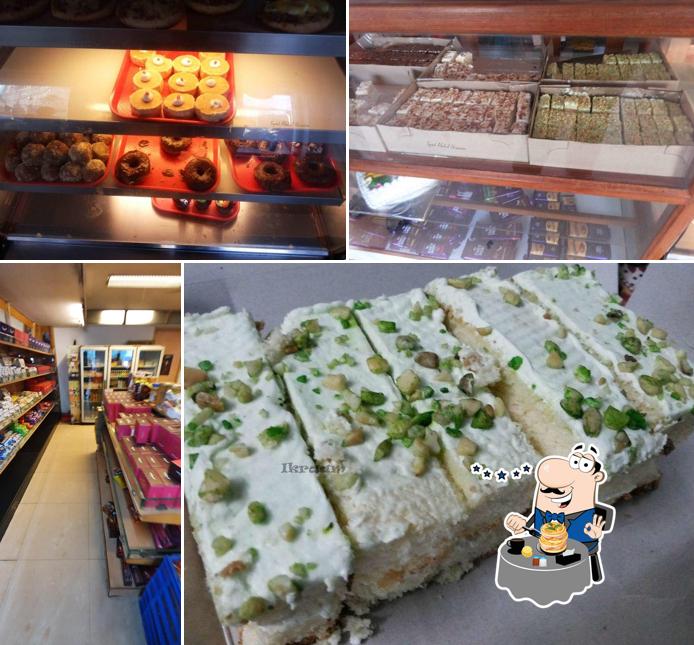 Food at McRennett Cakes Thousand light