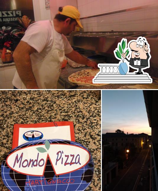 Gli esterni di Mondo Pizza - Martignacco