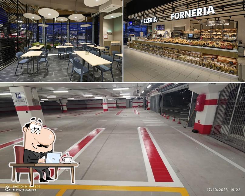 La interni e esterno del ristorante