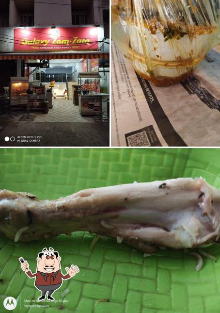 Food at Galaxy Zam Zam