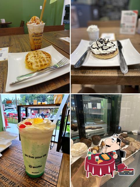 Waffles em Go Coffee - Rua do Futuro
