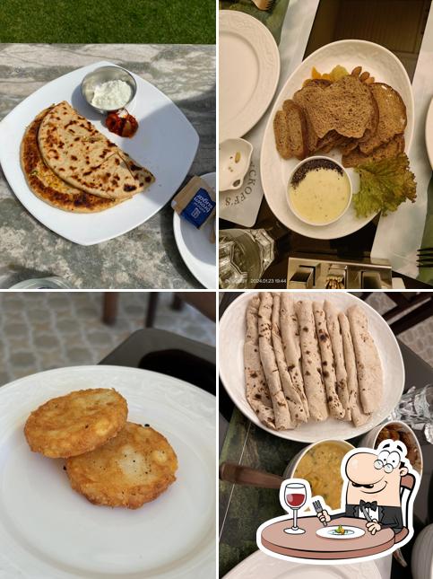 Food at Wyckoff's dining room
