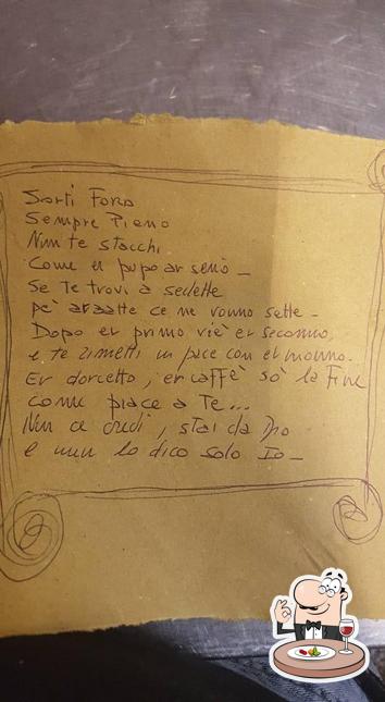 Platti al Osteria Furlani