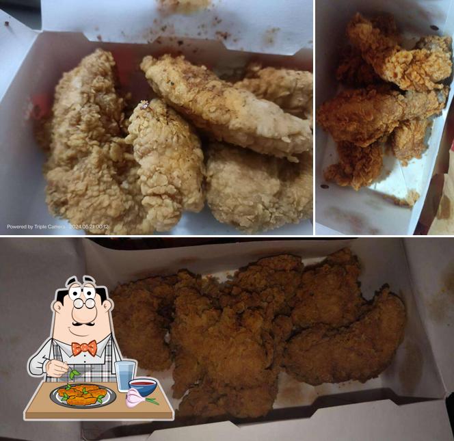 Chicken wings at KFC