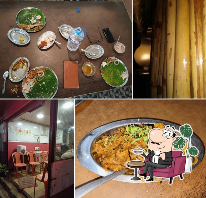 The interior of Manvasanai Restaurant