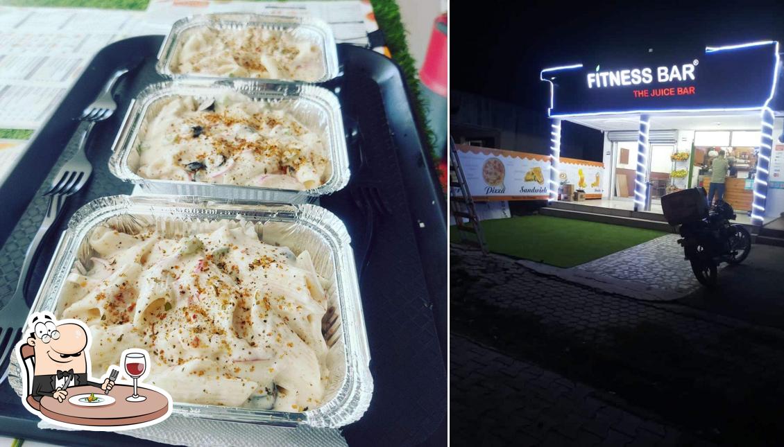 Food at Fitness Juice Bar