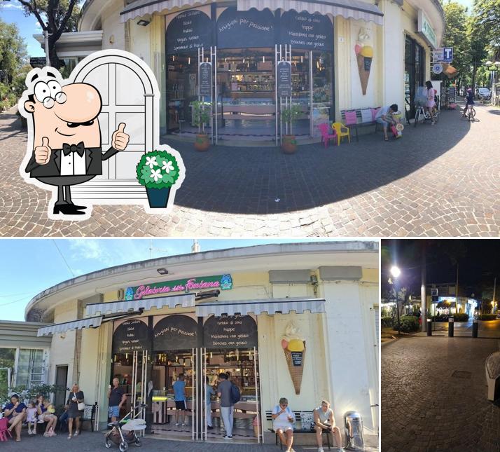Gli esterni di Gelateria della Fontana di Elena Massari