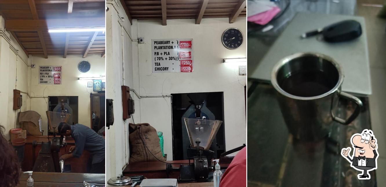 Check out how Leela Coffee Works looks inside