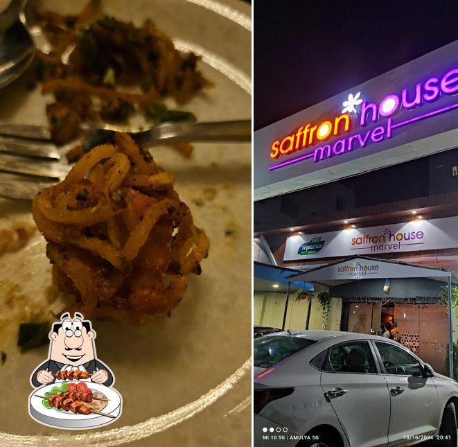 Meals at SAFFRON HOUSE MARVEL