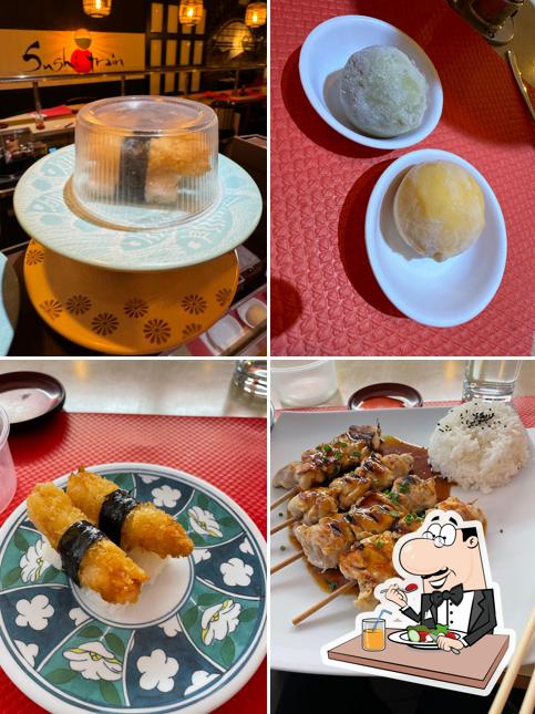 Platti al Sushi Train