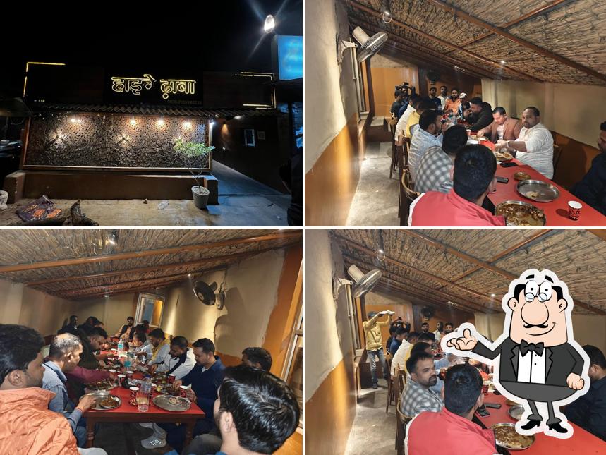 The interior of Highway Dhaba