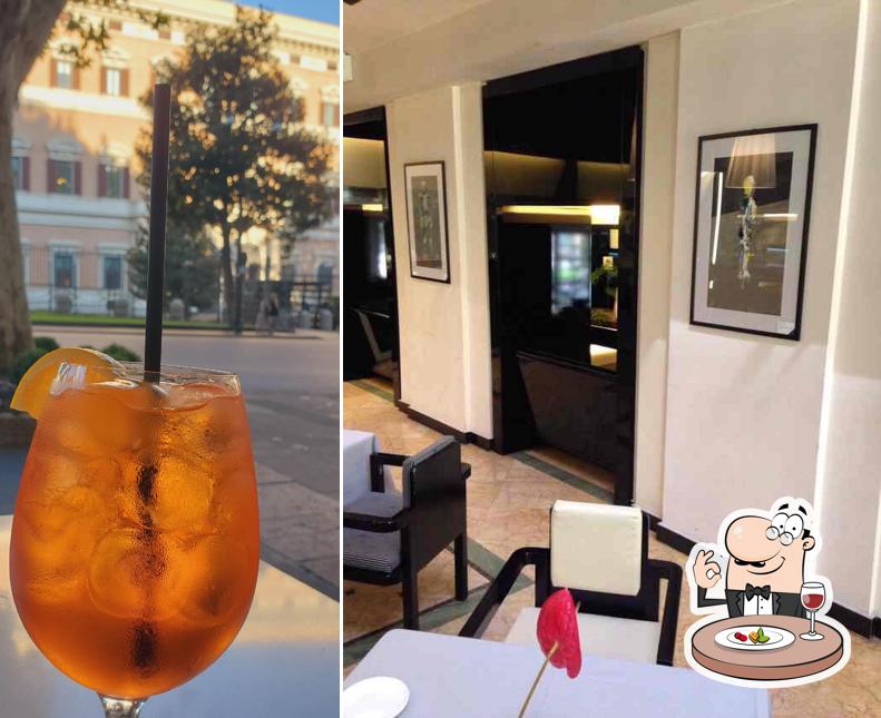 Cibo al Grand Hotel Palace Rome