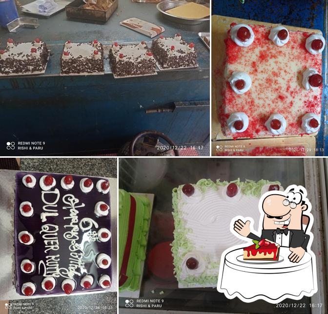 Lucky bakery offers a number of desserts