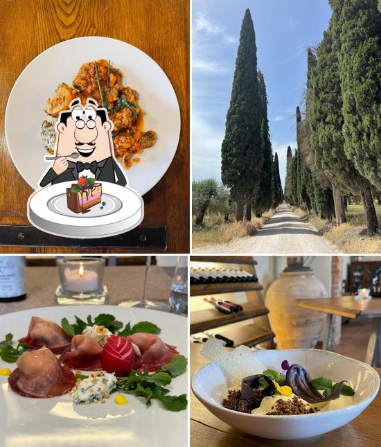 Torta al cioccolato al Agriturismo Di Colle In Colle