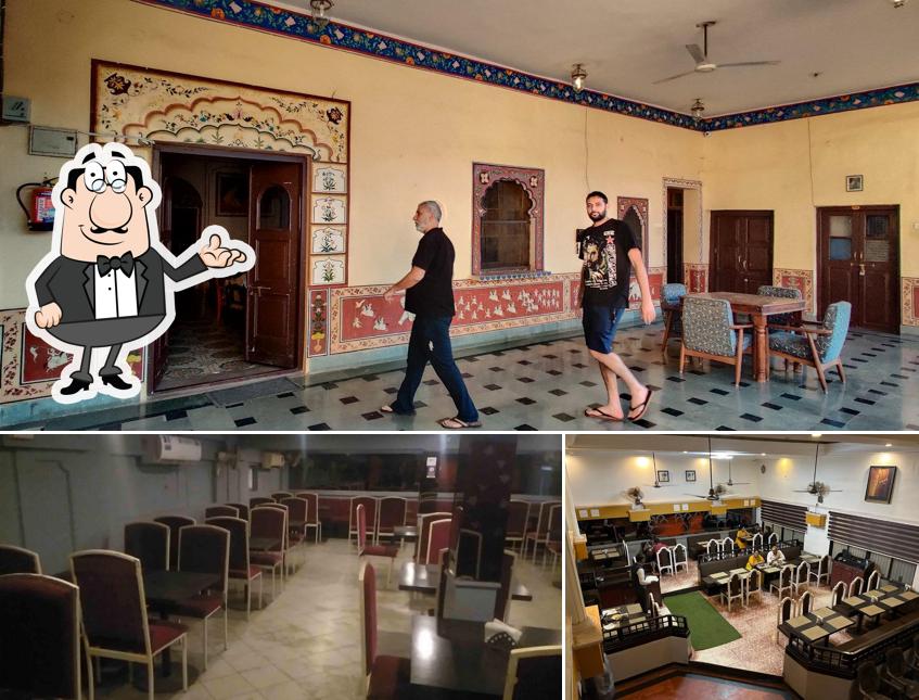 The interior of HOTEL NAWAL SAGAR PALACE-BUNDI