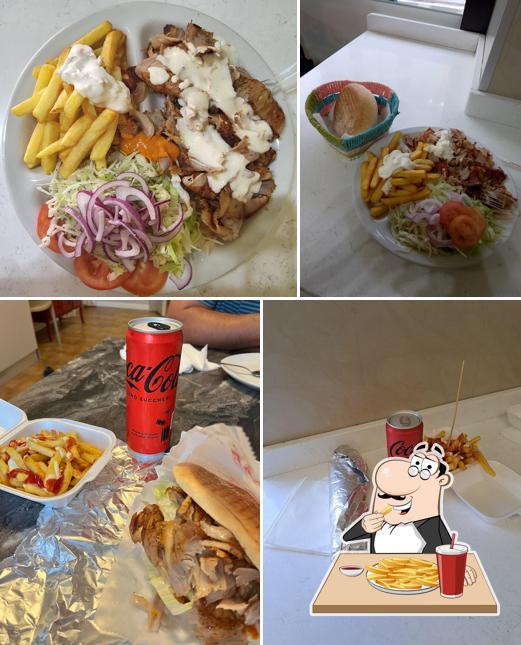 Patatine fritte al Shan kebab & fast food