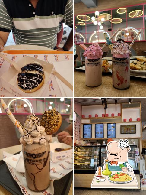 Food at Super Donuts: The American Eatery