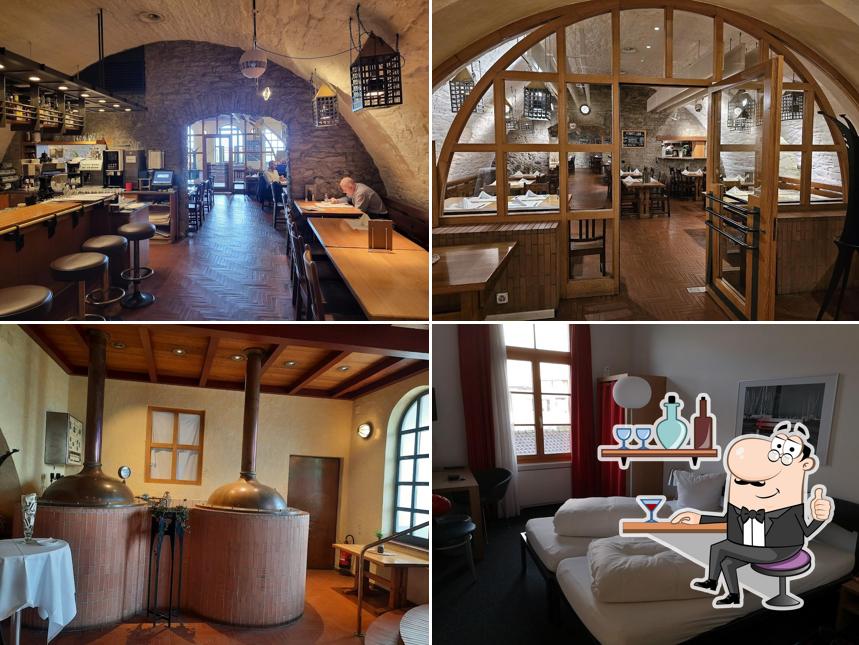 Gli interni di Frohsinn