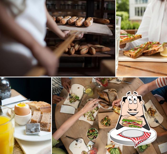 Club sandwich al Le Pain Quotidien
