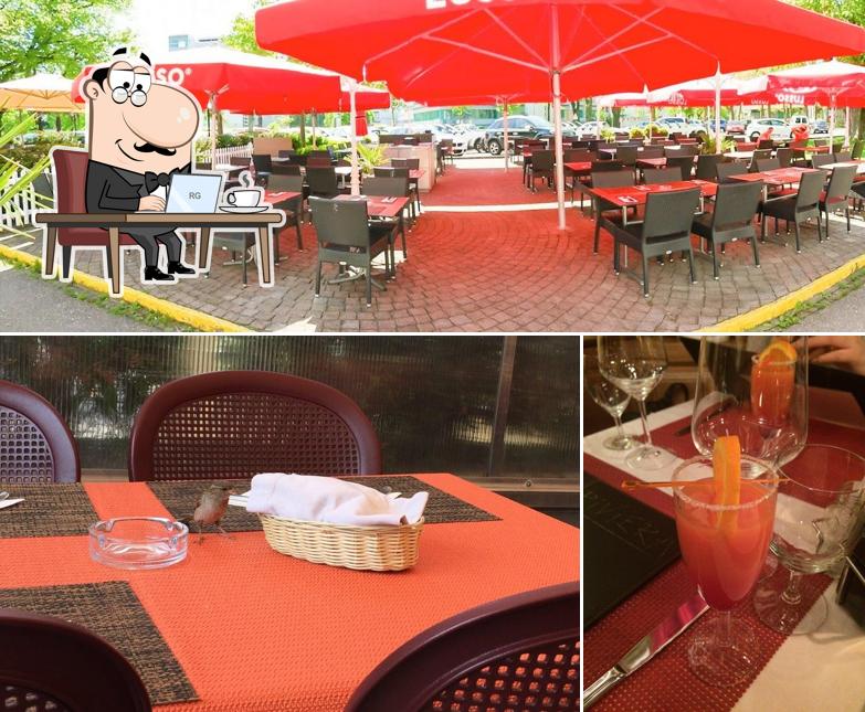 La immagine della interni e bevanda di Restaurant Riviera