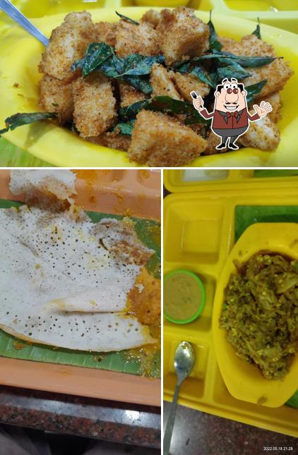 Food at Hotel Annapoornaa