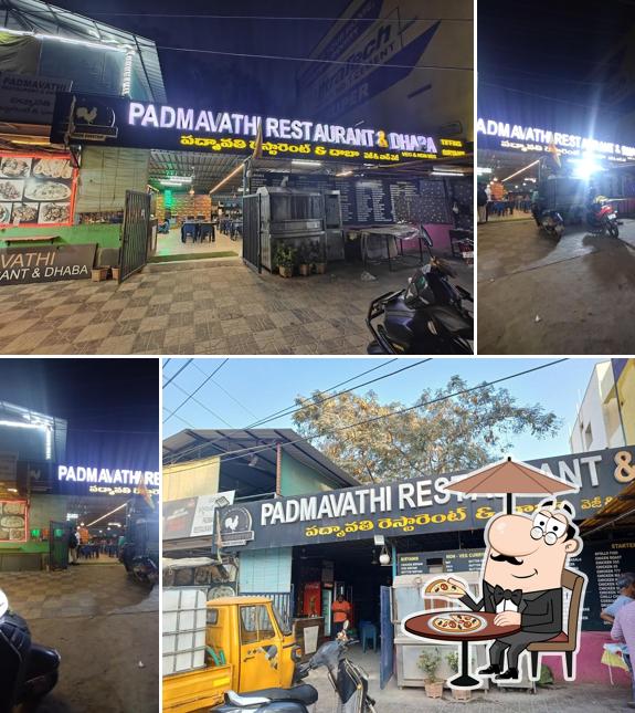 The exterior of PADMAVATHI RESTAURANT AND DHABA
