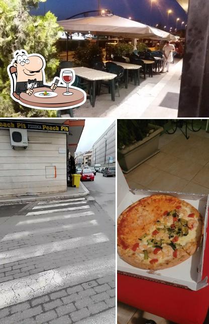 Peach Pit – Mura Megalitiche si caratterizza per la cibo e interni