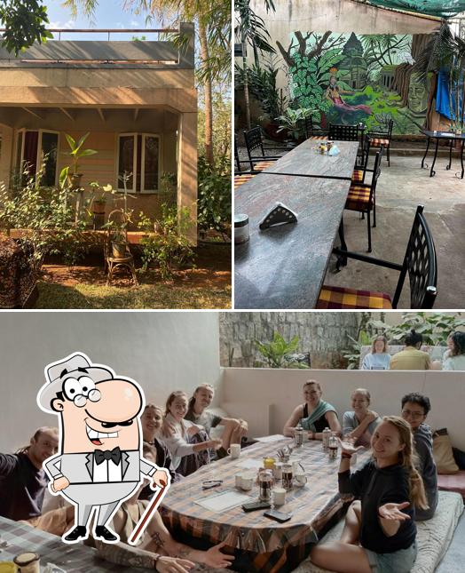 The picture of Anokhi Garden Guesthouse and Cafe’s exterior and interior