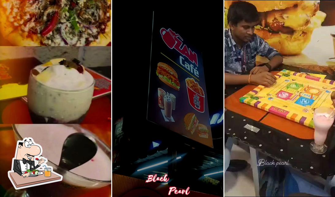 Food at The Black Pearl cafe