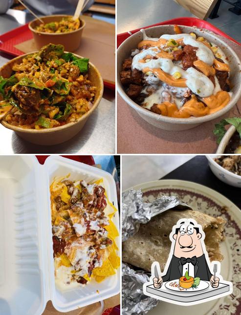 Food at DosBros Mexican Restaurant, SBR