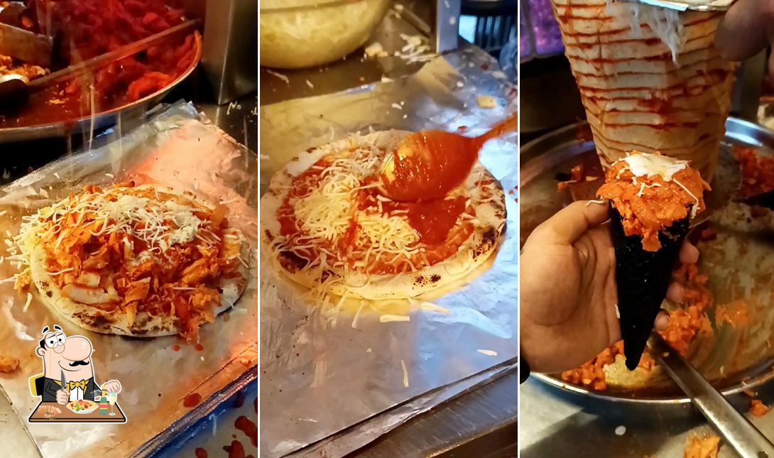 Food at Dragon shwarma