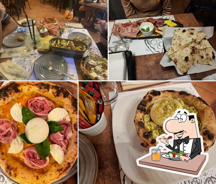 Cibo al '' Le tre farine'' di la farina giovanni