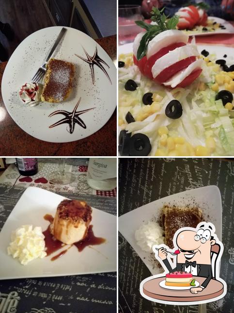 Bar Pizzeria Dolomiti Di Ristori Gabriel serve un'ampia selezione di dolci