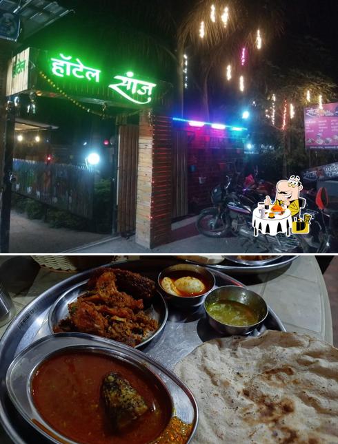 Food at Hotel Saanj