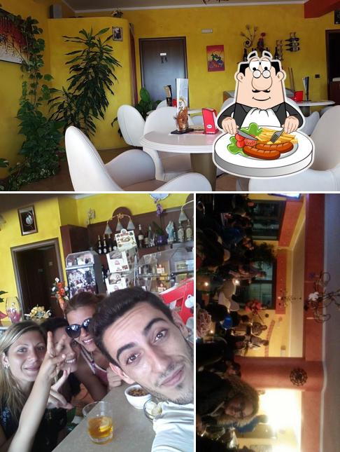 Questa è la foto che raffigura la cibo e interni di Bar Oliveto