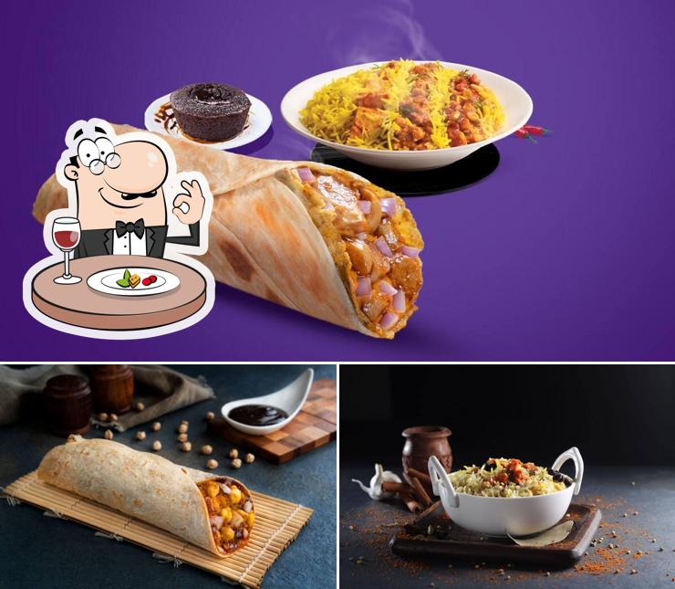 Food at Faasos - Wraps, Rolls & Shawarma