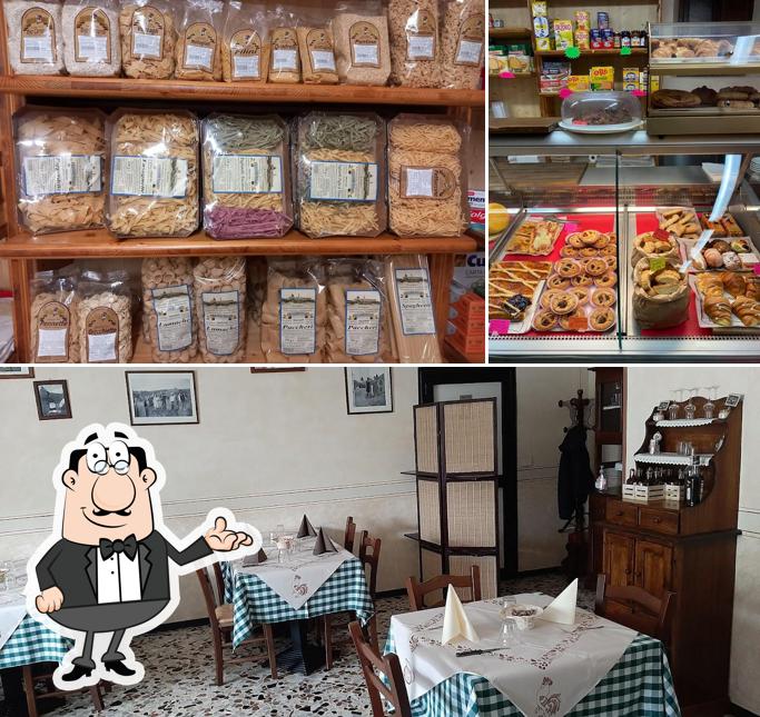 Dai un'occhiata agli interni di Osteria dal Baffo