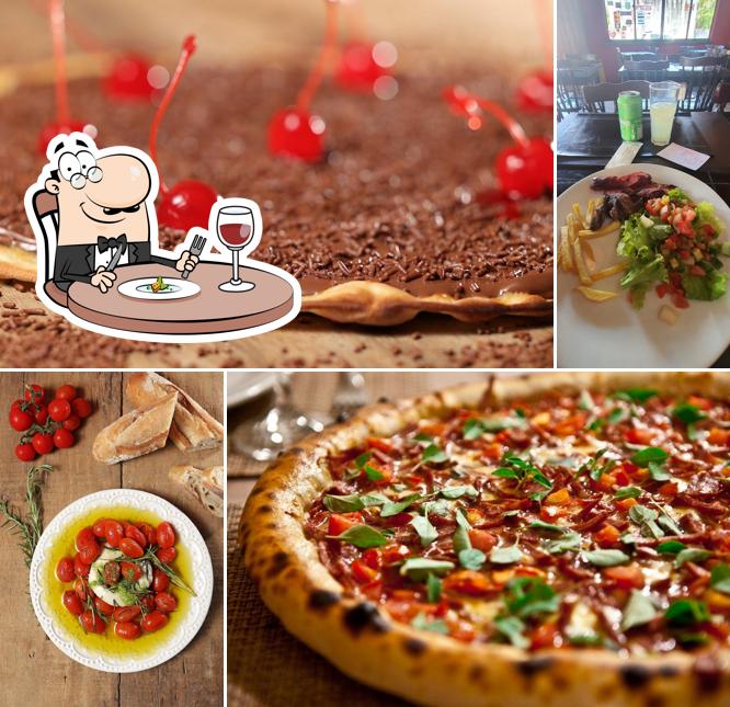 Comida em Dmilano Pizzaria Forno a Lenha