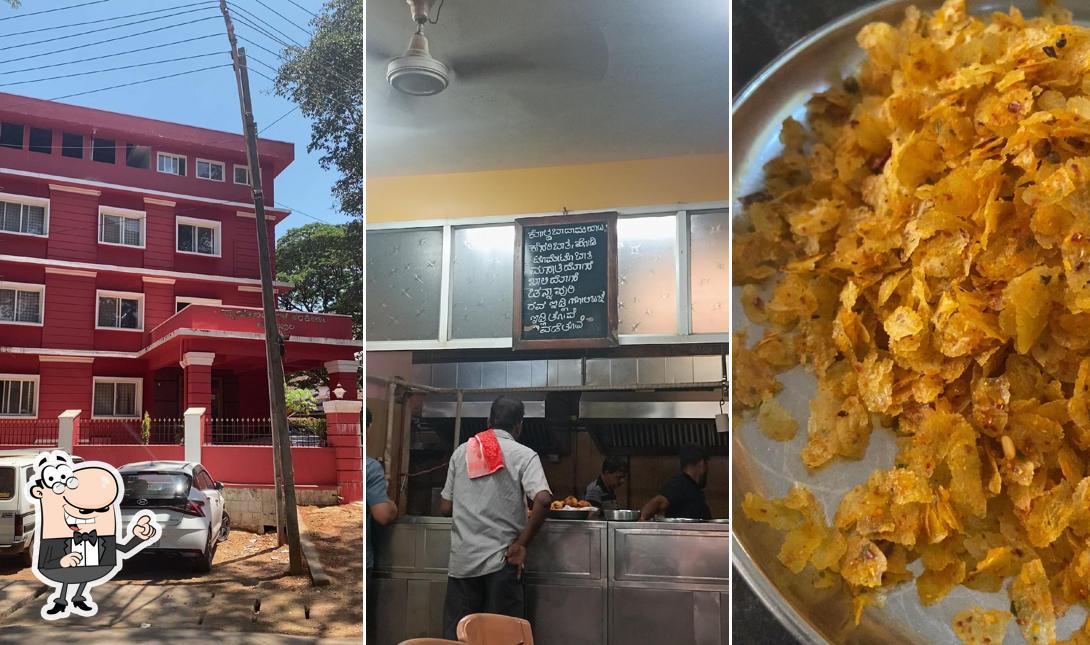 Take a seat at one of the tables at NEW COURT RESTAURANT